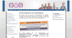 Desktop Screenshot of familienbildung.de